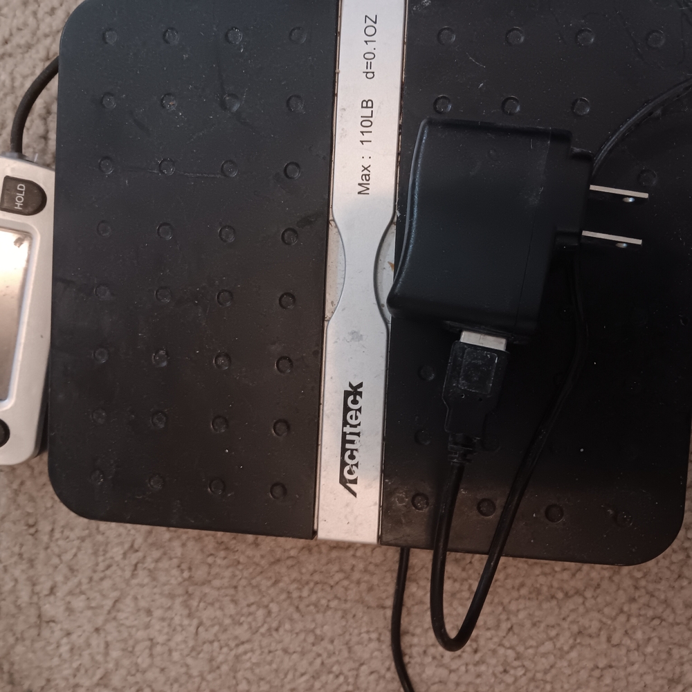 Black Digital Scale